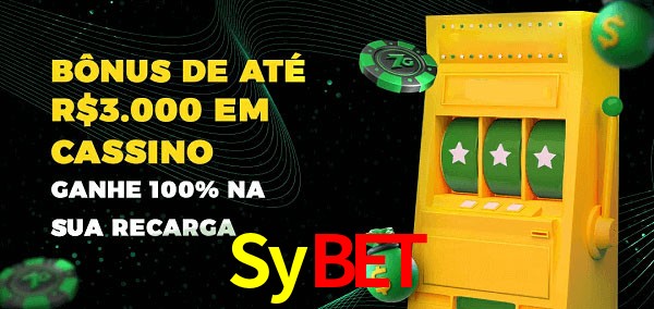 Sybet melhor bônus de depósito